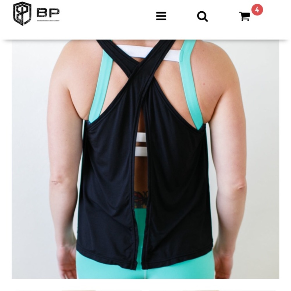 Born Primitive bamboo tie back tank